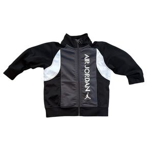 Air Jordan Black and White Jacket Infant Boys EUC Size 18 months